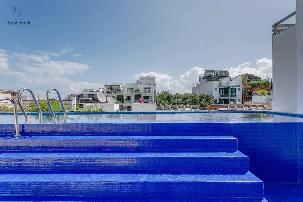 Appartamento Dpto A 5 Min De La Playa Con Piscina Y Rooftop Playa del Carmen