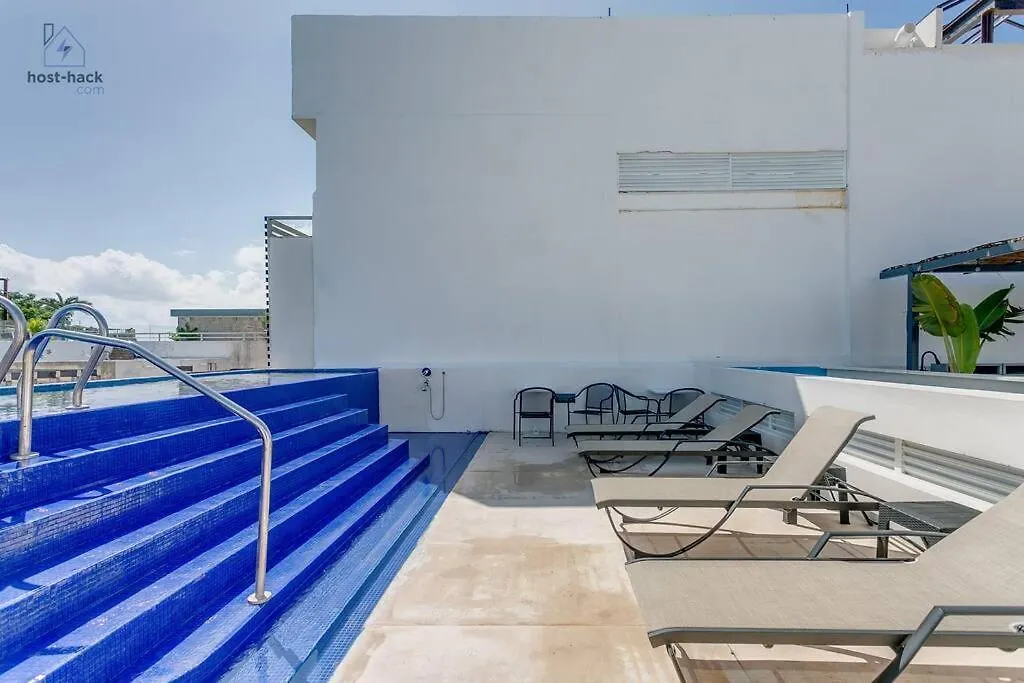 Dpto A 5 Min De La Playa Con Piscina Y Rooftop Playa del Carmen Mexico