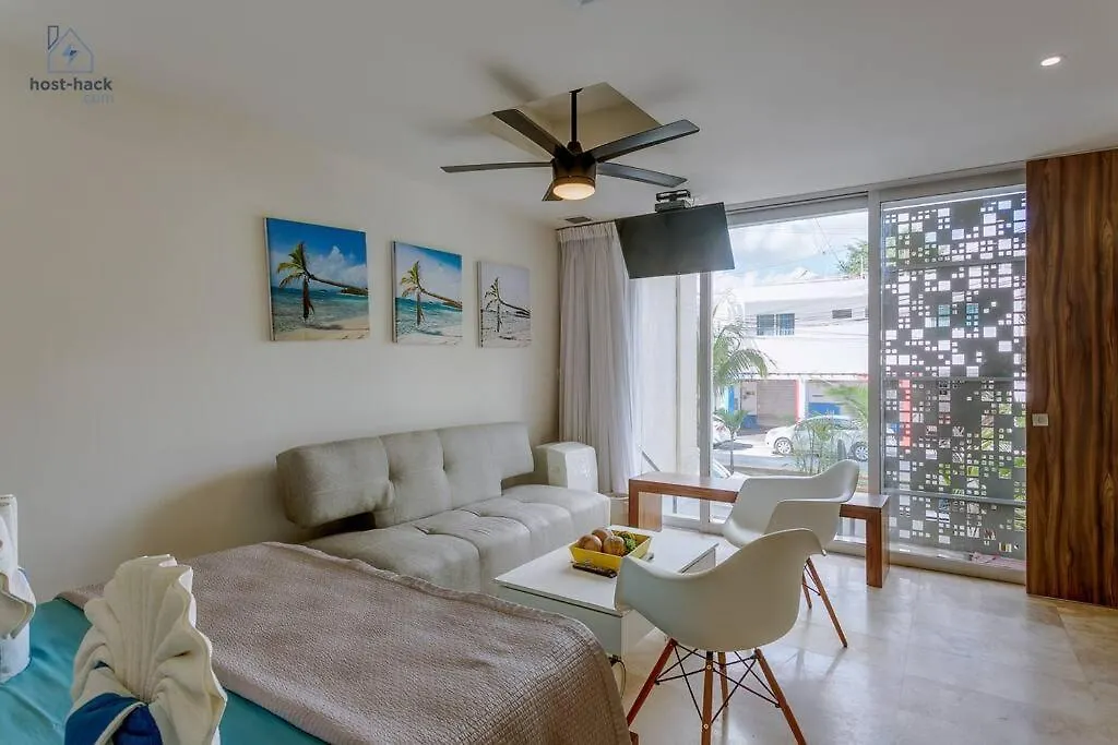 Apartment Dpto A 5 Min De La Playa Con Piscina Y Rooftop Playa del Carmen