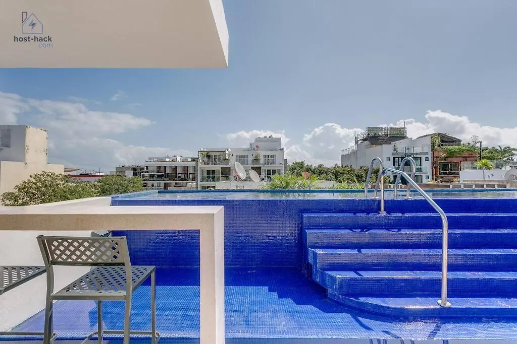 Dpto A 5 Min De La Playa Con Piscina Y Rooftop Playa del Carmen