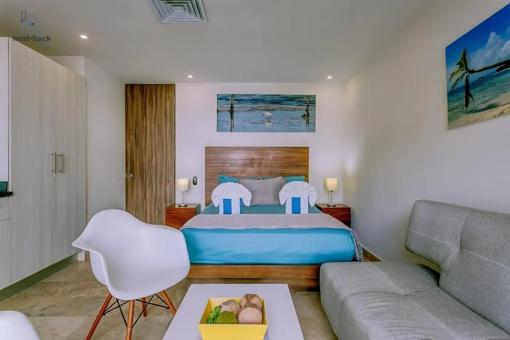 Dpto A 5 Min De La Playa Con Piscina Y Rooftop Playa del Carmen Apartment