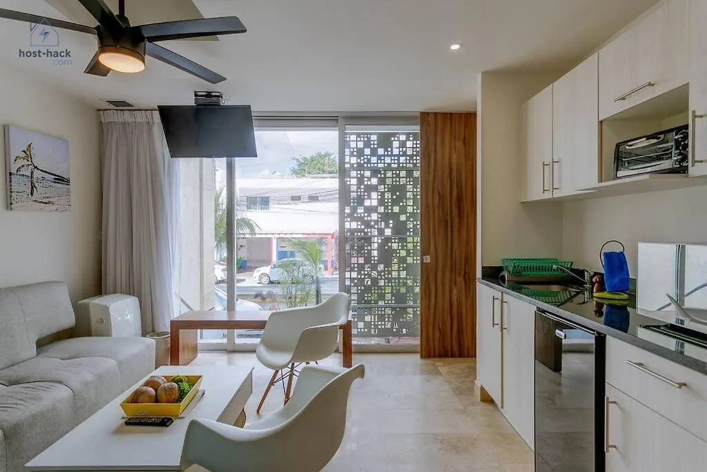 Apartment Dpto A 5 Min De La Playa Con Piscina Y Rooftop Playa del Carmen